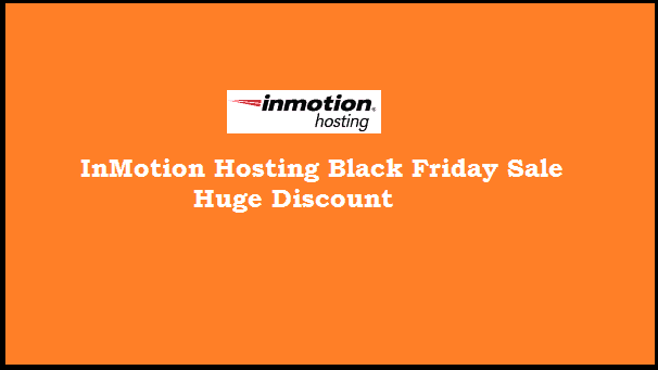 InMotion Hosting Black Friday 2019