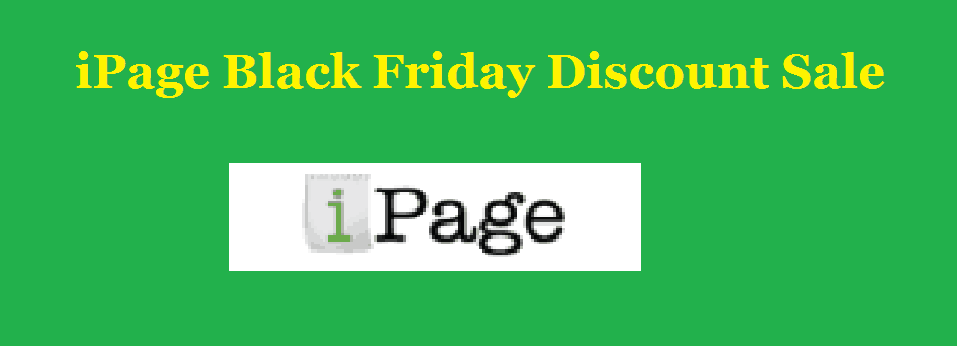 iPage Black Friday 2019 sale Huge Savings