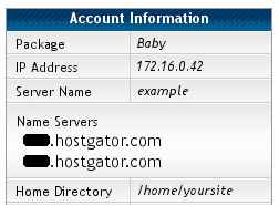 How To Point Domain Name Servers To Hostgator?