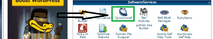 hostgator-quickinstall-procedure