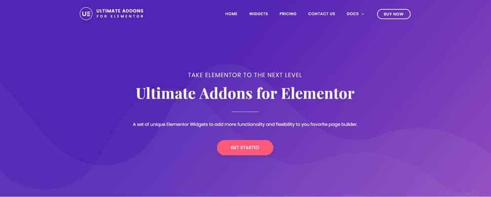 ultimate addons for elementor