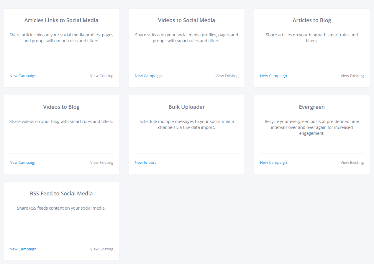 Automation Recipes by contentstudio