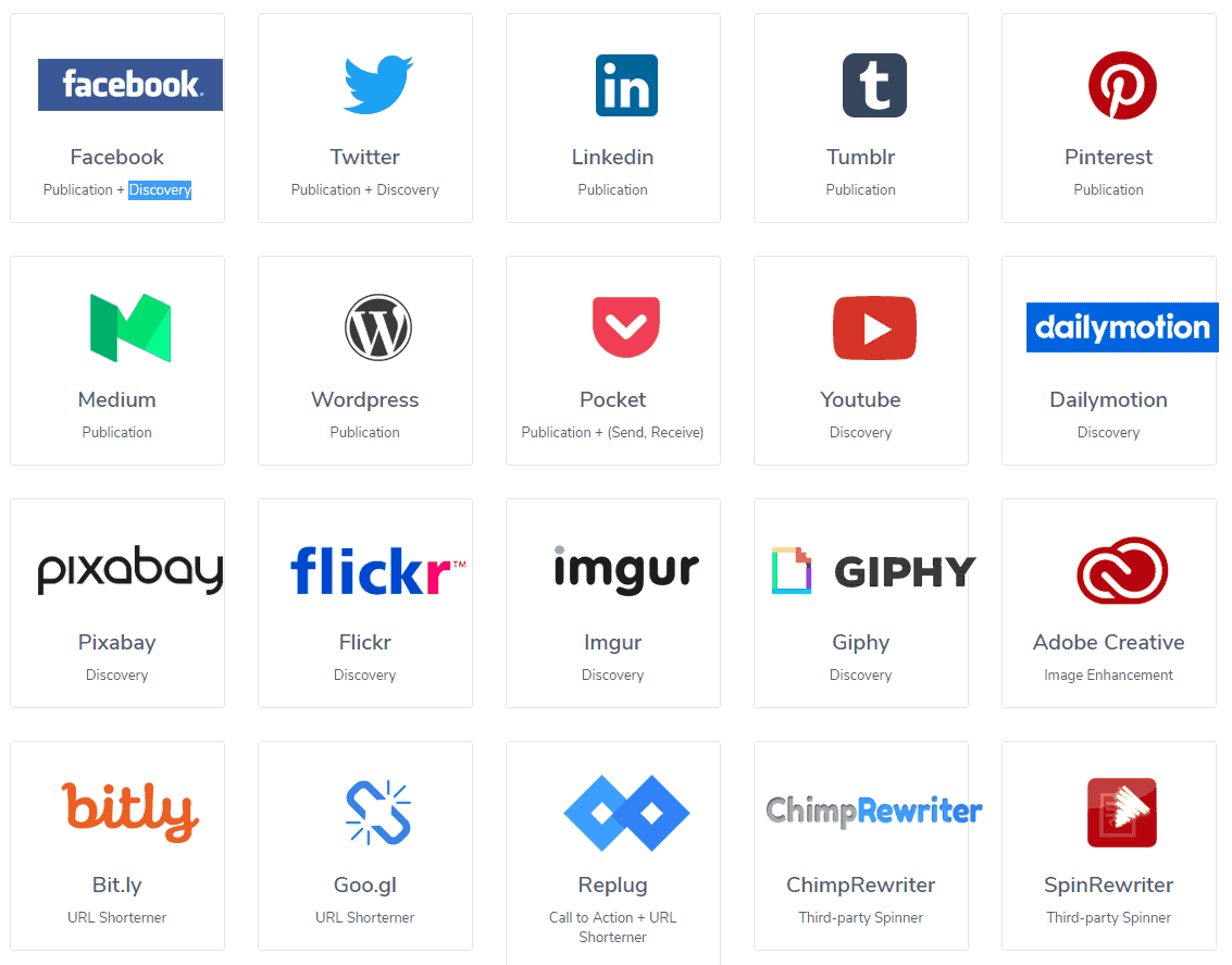 ContentStudio-Helpful-integrations