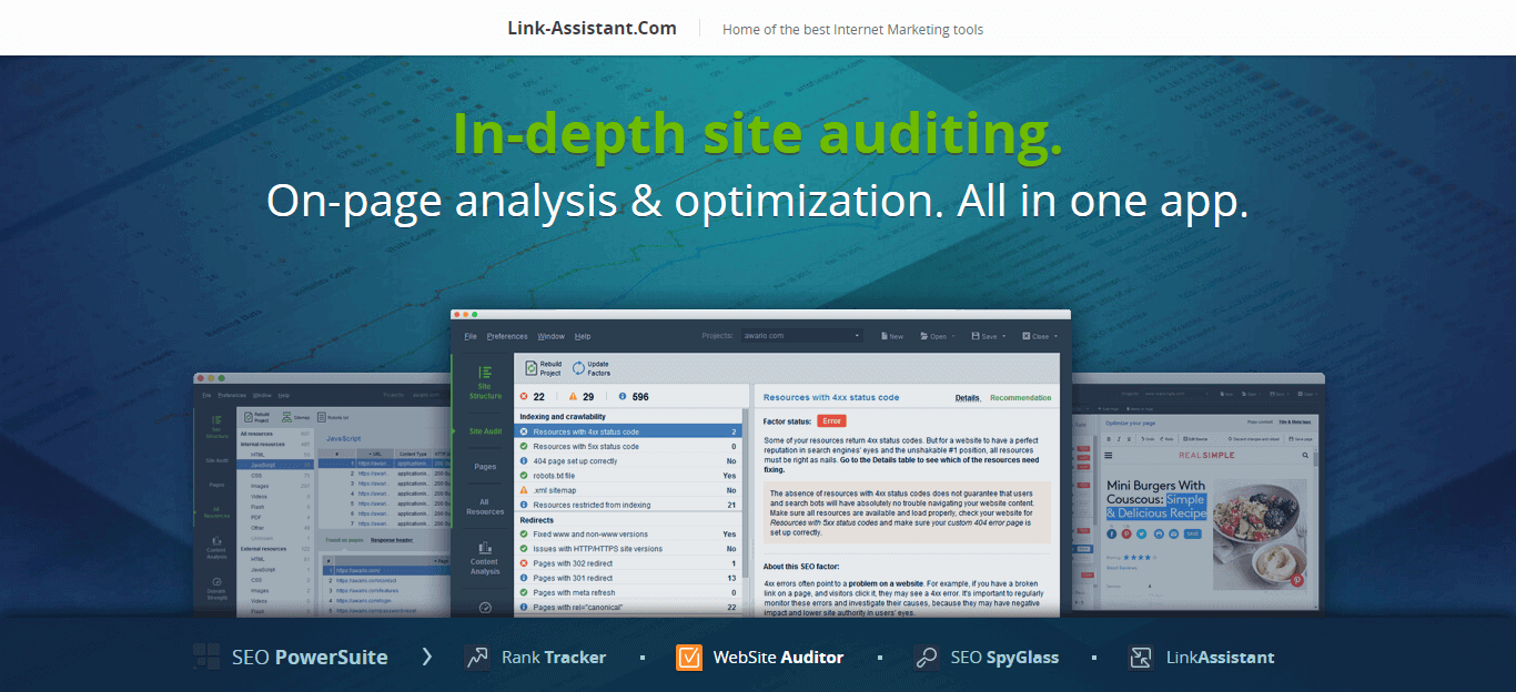 WebSite Auditor - Fast Site Audit & Content Analysis Tool
