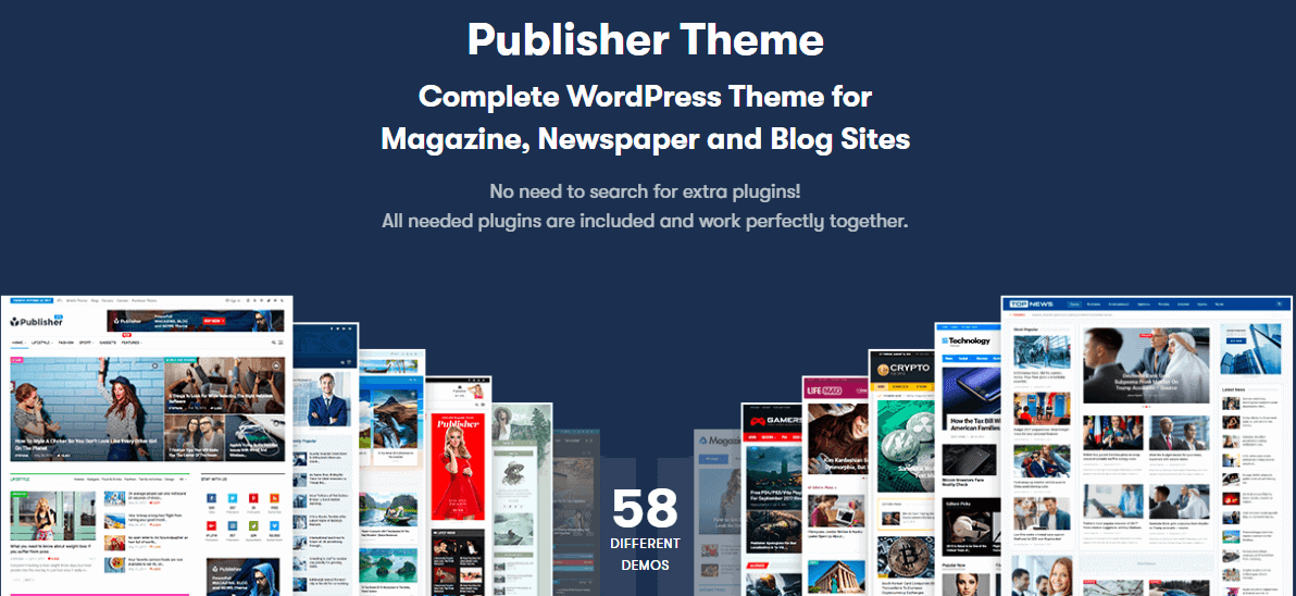 Publisher WP Theme By BetterStudio 50% OFF