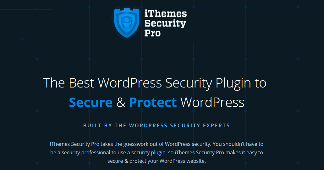iThemes Security Pro WordPress Security Plugin