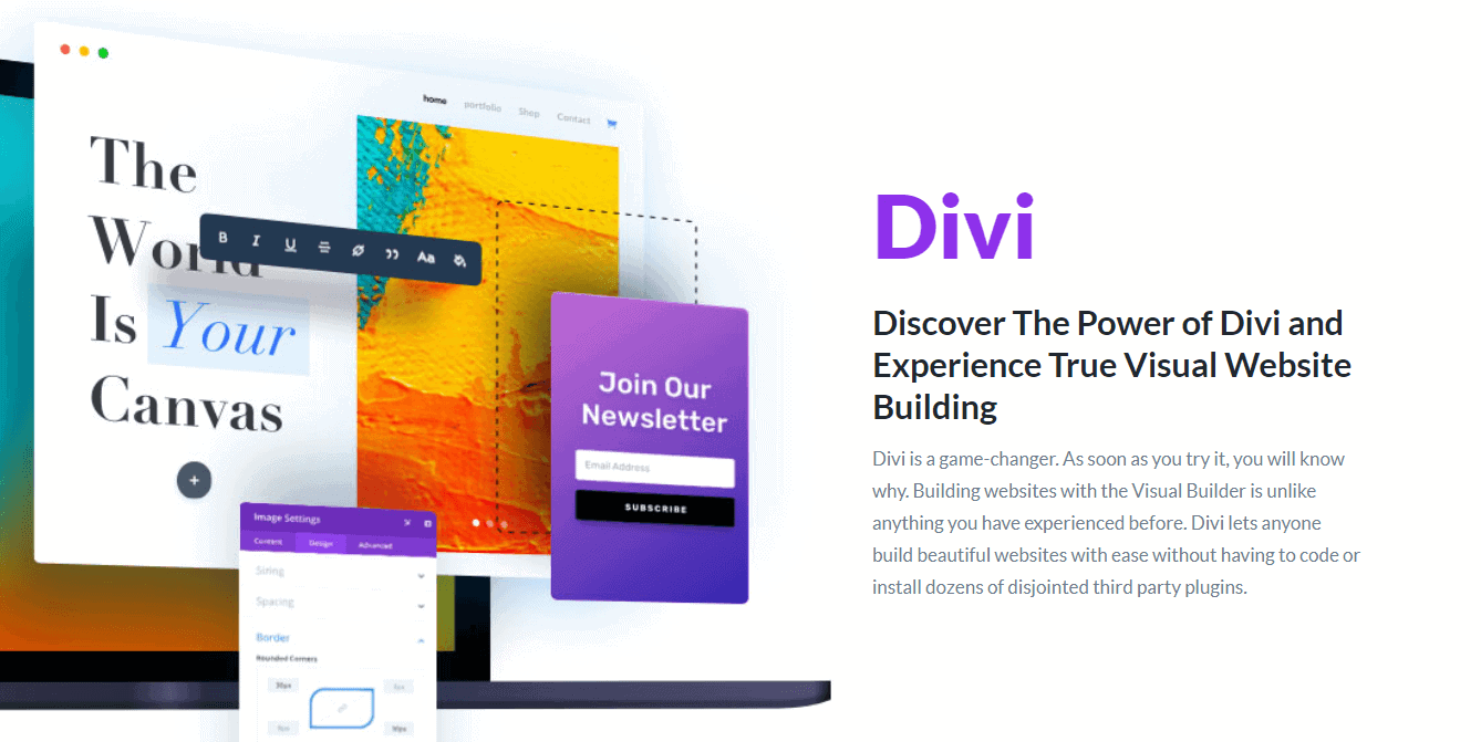 Divi Theme black friday