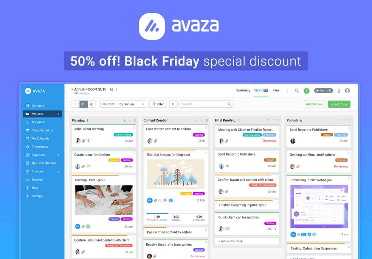 Avaza Special Discount