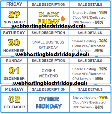 Best Black Friday Web Hosting Deals 2019 Images, Photos, Reviews