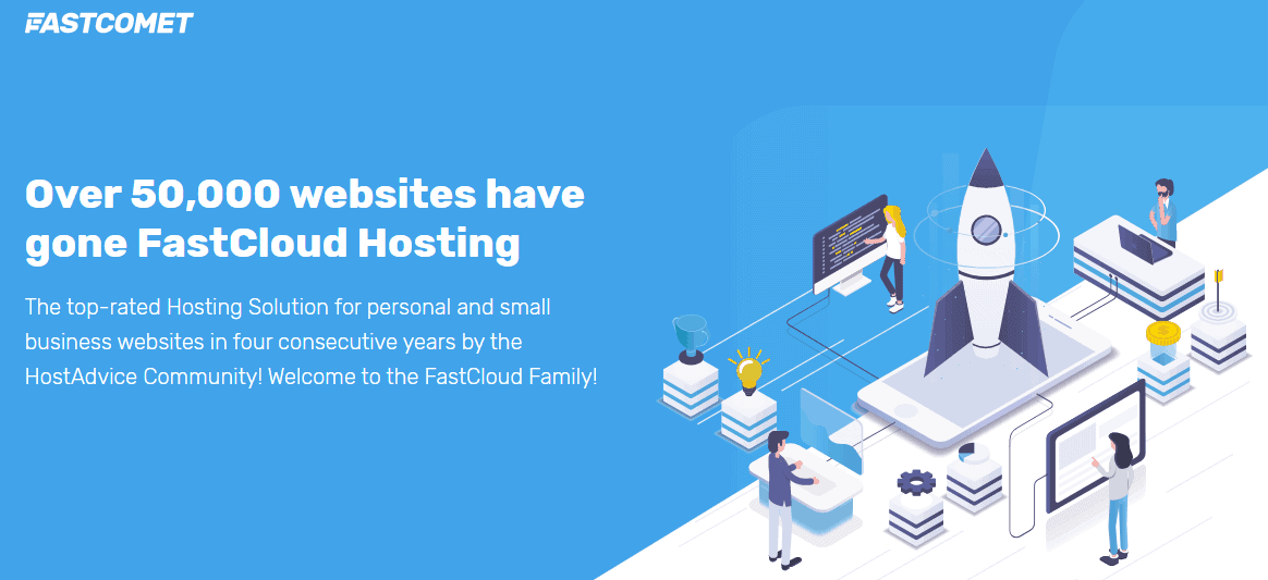 FastComet Managed Cloud Hosting with 24x7 Support
