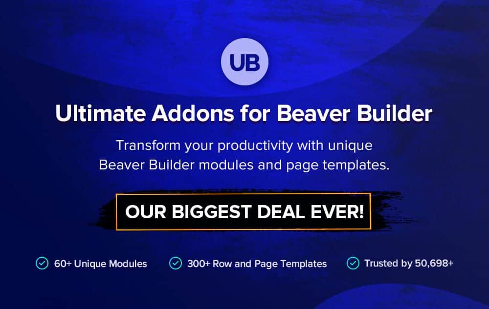 ultimate beaver builder addons graphs