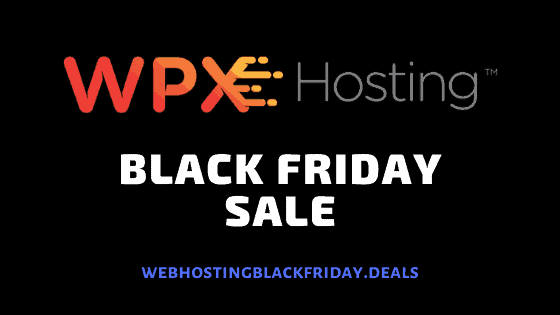 WPX Hosting BLACK FRIDAY SALE