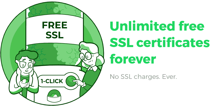 Unlimited free SSL certificates forever