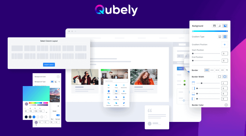 qubely Visual Gutenberg Block Toolkit