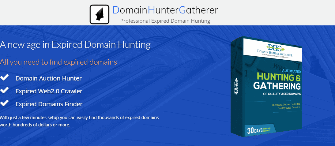 Find Expired Domains Domain Hunter Gatherer