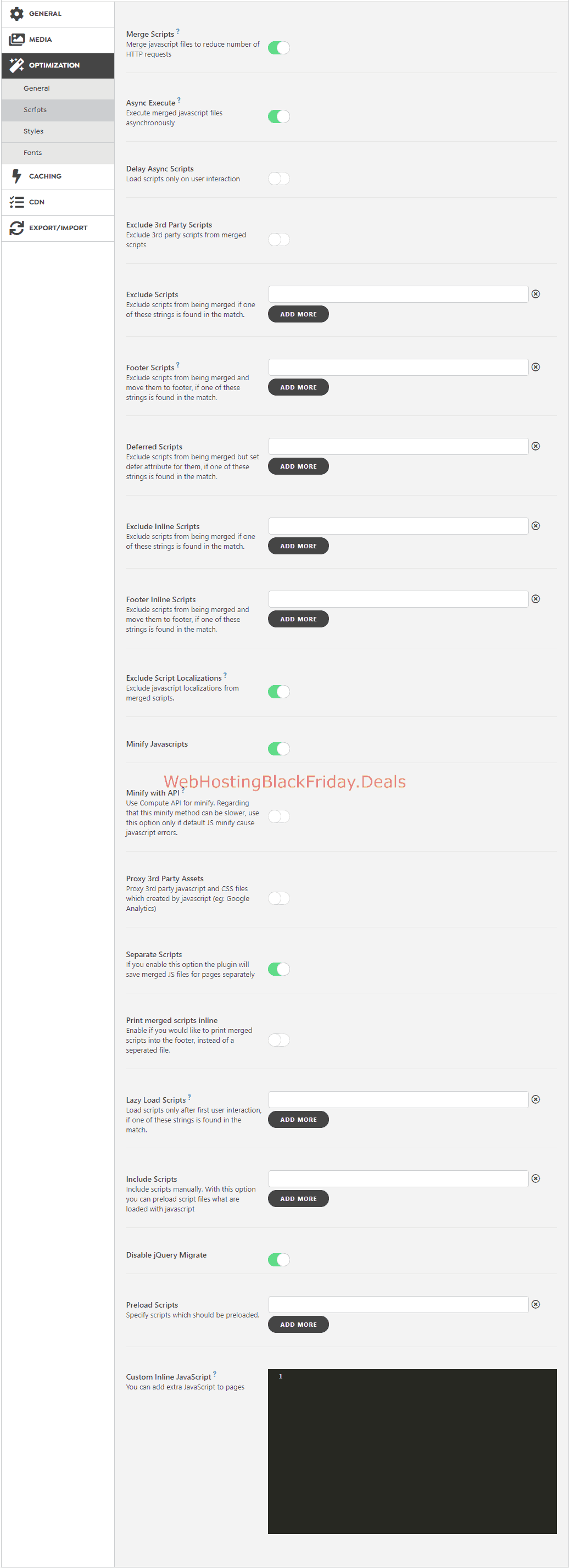 optimization Scripts