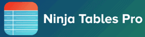 Ninja Tables 40% – Responsive data table builder