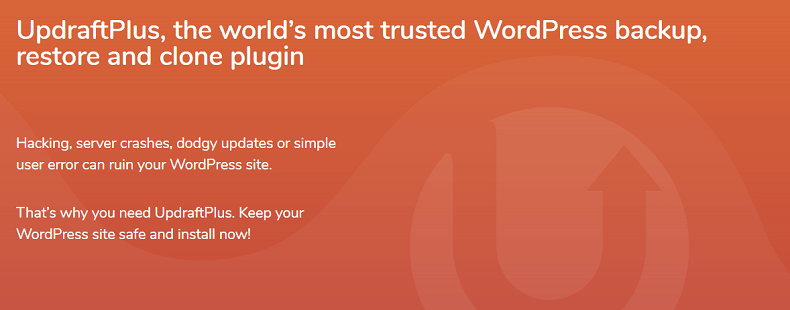 UpdraftPlus Worlds Most Trusted WordPress Backup Plugin